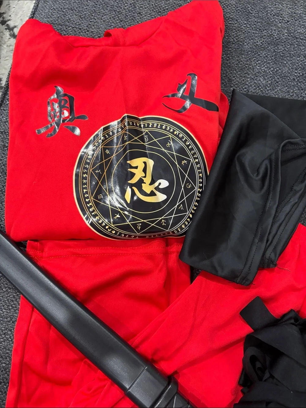 Udekit Ninja Costume With Sword For Kids